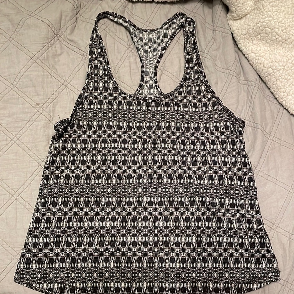 Workout racerback tank top